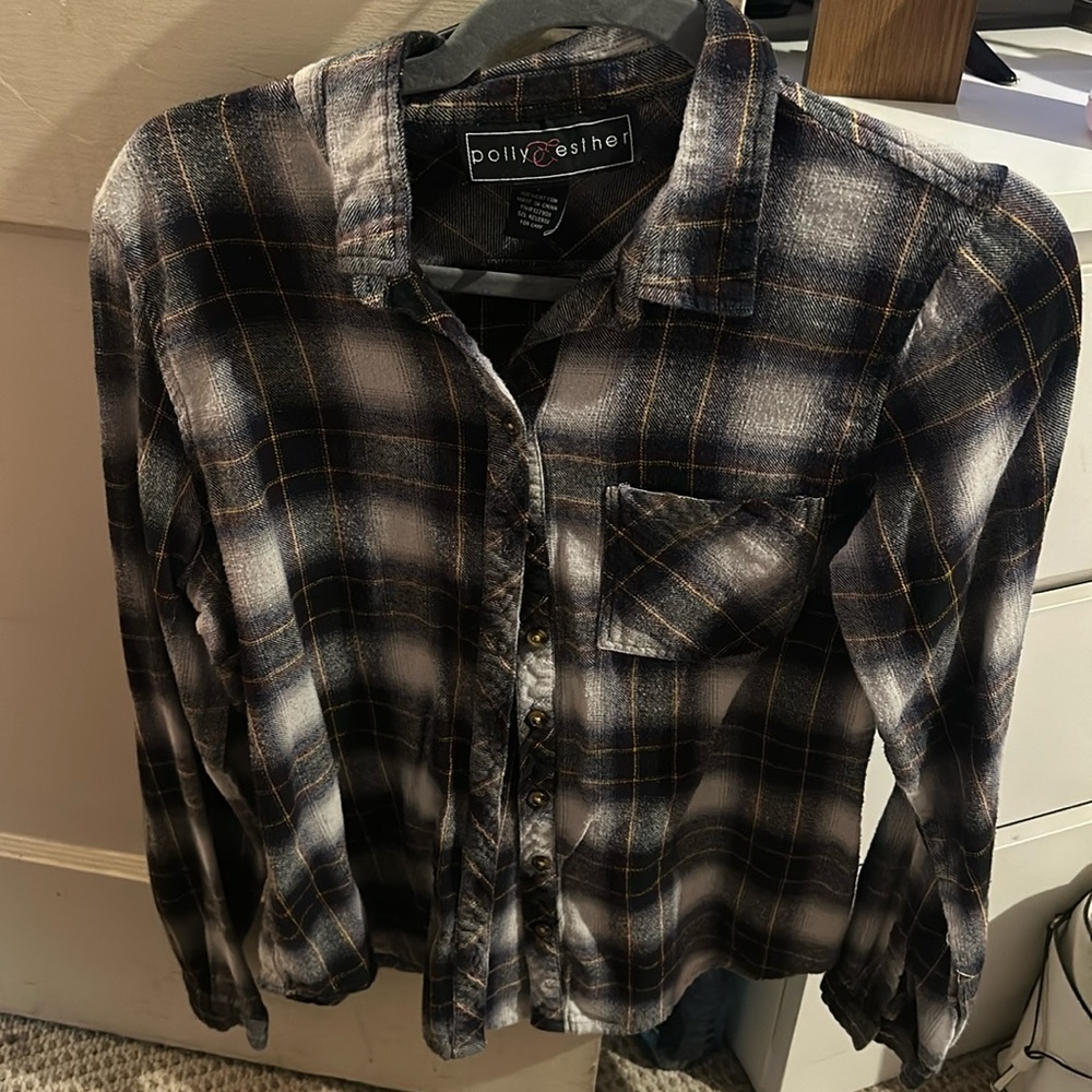 Long Sleeve Womans Flannel Shirt
